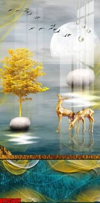 File tranh file tranh bộ decor in treo tường tráng gương OPIC5267 (gốc) chủ đề con người