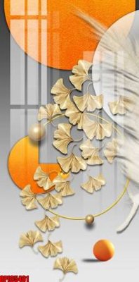 Download file gốc file tranh bộ decor in treo tường tráng gương OPIC5401 (in lụa) cao cấp