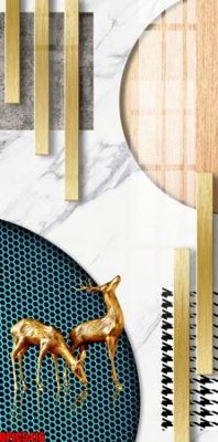 Tải file gốc file tranh bộ decor in treo tường tráng gương OPIC5416 (in khổ lớn) không vỡ