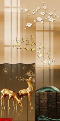 File gốc in mica file tranh bộ decor in treo tường tráng gương OPIC5427 chất lượng