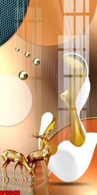 Tải file file tranh bộ decor in treo tường tráng gương OPIC5476 (gốc) in trên mọi chất liệu