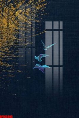 Download file gốc file tranh bộ decor in treo tường tráng gương OPIC5495 (in lụa) tranh 3D