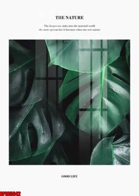 File tranh file tranh bộ decor in treo tường tráng gương OPIC5642 (bản gốc) in lụa dán tường