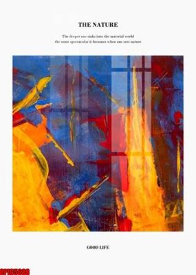 Tải file file tranh bộ decor in treo tường tráng gương OPIC5688 (gốc) chủ đề hoa sen