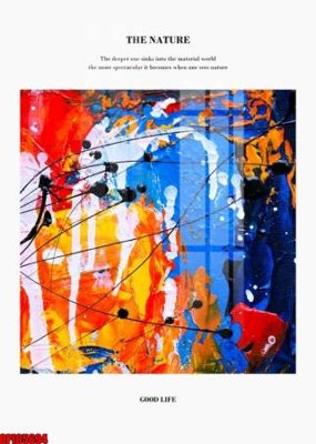 File tranh file tranh bộ decor in treo tường tráng gương OPIC5694 (gốc) in trên kính