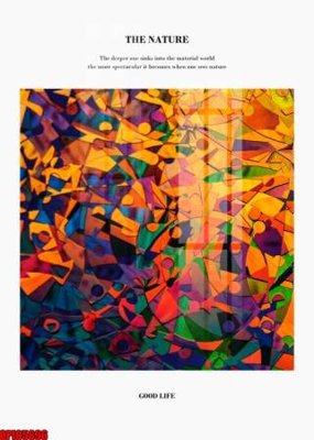 File tranh file tranh bộ decor in treo tường tráng gương OPIC5696 (gốc) in trên kính