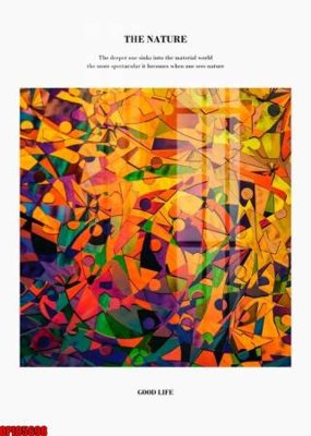 File in trần file tranh bộ decor in treo tường tráng gương OPIC5698 (bản gốc) phong cảnh