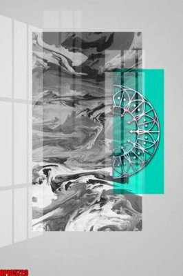 Download file ảnh gốc file tranh bộ decor in treo tường tráng gương OPIC5729 để in ấn