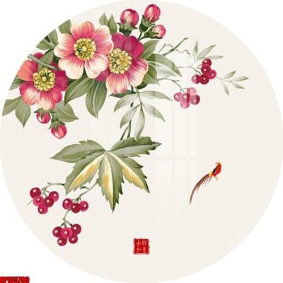 Ảnh gốc file tranh bộ decor in treo tường tráng gương OPIC5799 (siêu chi tiết) để in ấn