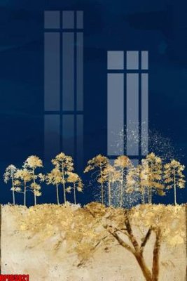 File gốc file tranh bộ decor in treo tường tráng gương OPIC5821 (ảnh chi tiết) để in lụa