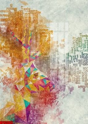 File tranh file tranh bộ decor in treo tường tráng gương OPIC5937 (gốc) in film