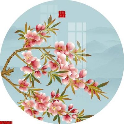 File ảnh file tranh bộ decor in treo tường tráng gương OPIC6011 (gốc) cho trang trí nội thất