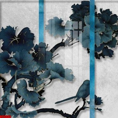 File tranh file tranh bộ decor in treo tường tráng gương OPIC605 (gốc) chủ đề trừu tượng