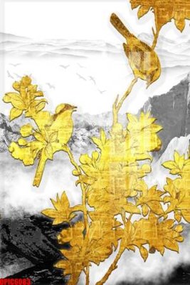 File gốc file tranh bộ decor in treo tường tráng gương OPIC6083 (phiên bản chuẩn) để in ấn