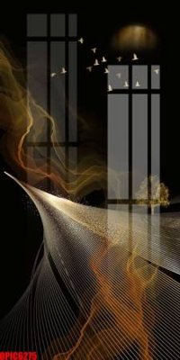 Tải file gốc file tranh bộ decor in treo tường tráng gương OPIC6275 dùng cho in ấn