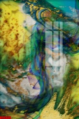 File tranh gốc in trần nhà file tranh bộ decor in treo tường tráng gương OPIC628 3D