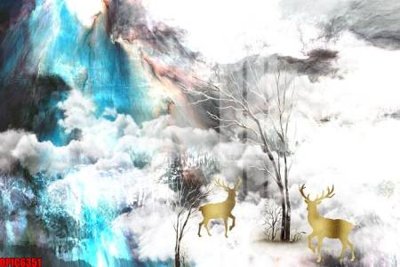 Tải file file tranh bộ decor in treo tường tráng gương OPIC6351 (gốc) làm file quảng cáo