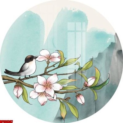 File gốc file tranh bộ decor in treo tường tráng gương OPIC6367 (cho in 3D) độc đáo