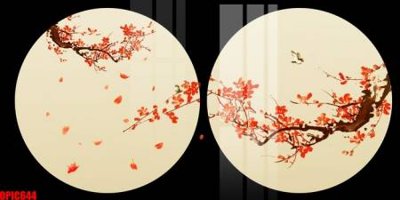 File in ấn file tranh bộ decor in treo tường tráng gương OPIC644 chuyên nghiệp