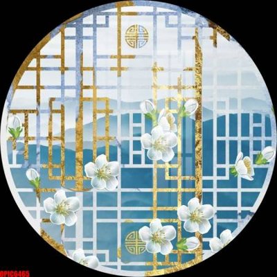 File tranh file tranh bộ decor in treo tường tráng gương OPIC6465 (gốc) chủ đề thiên nhiên