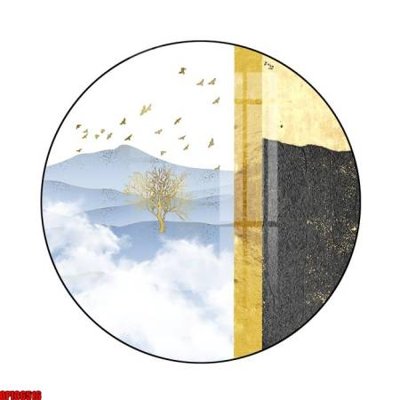 File tranh file tranh bộ decor in treo tường tráng gương OPIC6516 (gốc) chủ đề trừu tượng