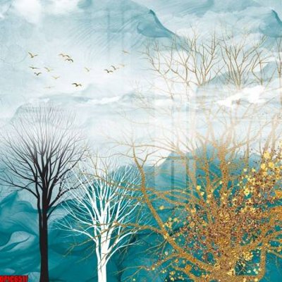 File PSD file tranh bộ decor in treo tường tráng gương OPIC6517 (chất lượng in ấn)