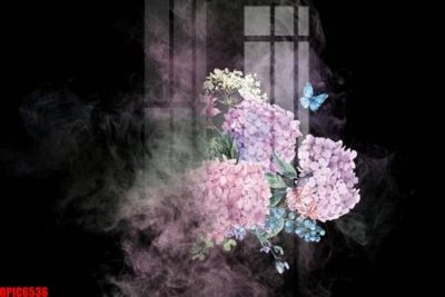 File PSD file tranh bộ decor in treo tường tráng gương OPIC6536 (gốc) tách lớp chi tiết