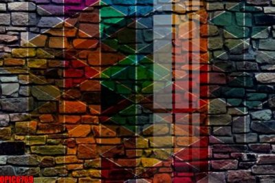 File tranh file tranh bộ decor in treo tường tráng gương OPIC6769 (gốc) chủ đề động vật