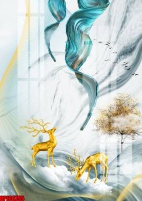 File tranh file tranh bộ decor in treo tường tráng gương OPIC6795 (gốc) chủ đề con người