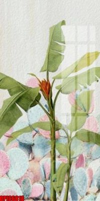 Download file gốc file tranh bộ decor in treo tường tráng gương OPIC6818 (in mica) trang trí