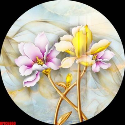 File PSD file tranh bộ decor in treo tường tráng gương OPIC6860 (bản gốc) dễ dàng edit