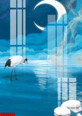 Download file gốc file tranh bộ decor in treo tường tráng gương OPIC6999 (in lụa) nghệ thuật