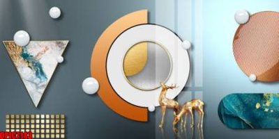 File tranh file tranh bộ decor in treo tường tráng gương OPIC7143 (gốc) chủ đề trẻ em