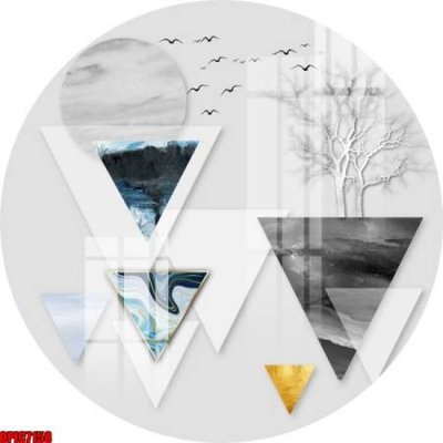 File gốc file tranh bộ decor in treo tường tráng gương OPIC7158 (cho in ấn) độc quyền