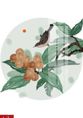 File gốc file tranh bộ decor in treo tường tráng gương OPIC7183 (in lụa) hoa văn cổ điển