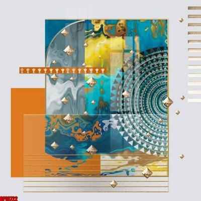 Chi tiết file ảnh file tranh bộ decor in treo tường tráng gương OPIC722 sắc nét