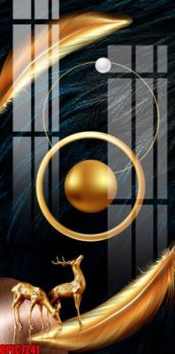 Tải file gốc file tranh bộ decor in treo tường tráng gương OPIC7241 dùng cho in ấn