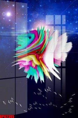 Tải file file tranh bộ decor in treo tường tráng gương OPIC7305 (gốc) chủ đề tôn giáo