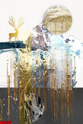 Tải file file tranh bộ decor in treo tường tráng gương OPIC733 (gốc) in trên mọi chất liệu