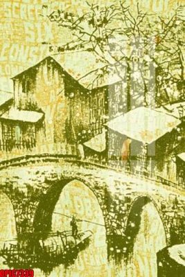 File ảnh file tranh bộ decor in treo tường tráng gương OPIC7339 (gốc) cho trang trí nhà hàng