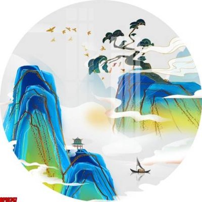 Ảnh mô tả file gốc in mica file tranh bộ decor in treo tường tráng gương OPIC747