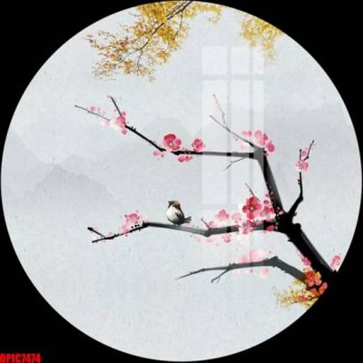 File gốc file tranh bộ decor in treo tường tráng gương OPIC7474 (in mica) trang trí