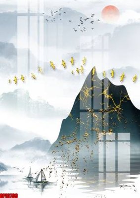 Download file gốc file tranh bộ decor in treo tường tráng gương OPIC799 (in mica) trong suốt