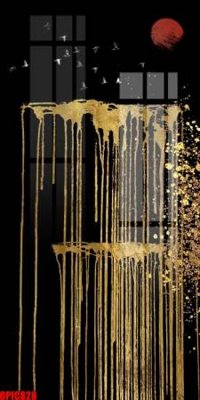 File gốc file tranh bộ decor in treo tường tráng gương OPIC828 (cho in ấn) độc quyền