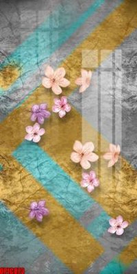 Hình ảnh gốc file tranh bộ decor in treo tường tráng gương OPIC873 (để in khổ lớn)