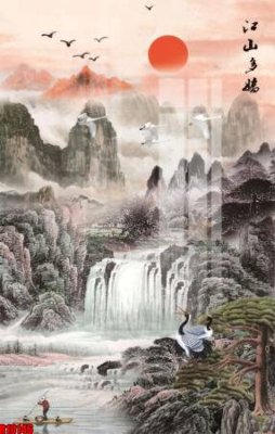 File gốc in tráng gương file tranh in treo tường file decor tổng hợp R10146 chi tiết