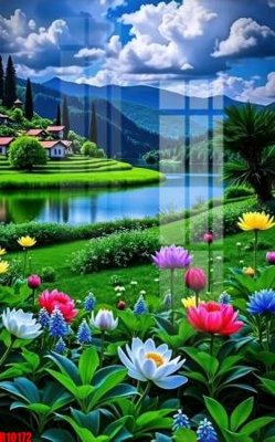 Tải file file tranh in treo tường file decor tổng hợp R10172 (ảnh gốc) file AI/EPS