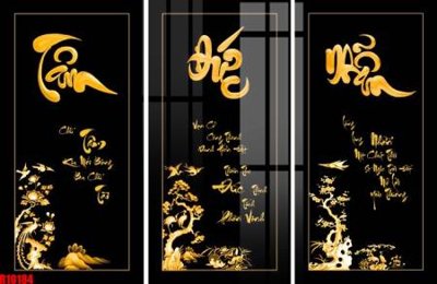 File gốc file tranh in treo tường file decor tổng hợp R10184 (in mica) làm bảng hiệu
