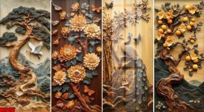 File ảnh file tranh in treo tường file decor tổng hợp R10197 (gốc) cho trang trí nội thất