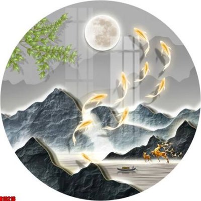 Tải file gốc file tranh in treo tường file decor tổng hợp R10216 dùng cho in ấn